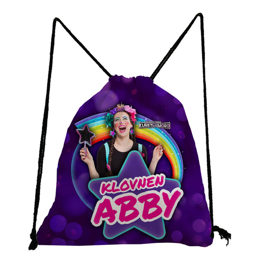 Gym bag med Signature Abby design