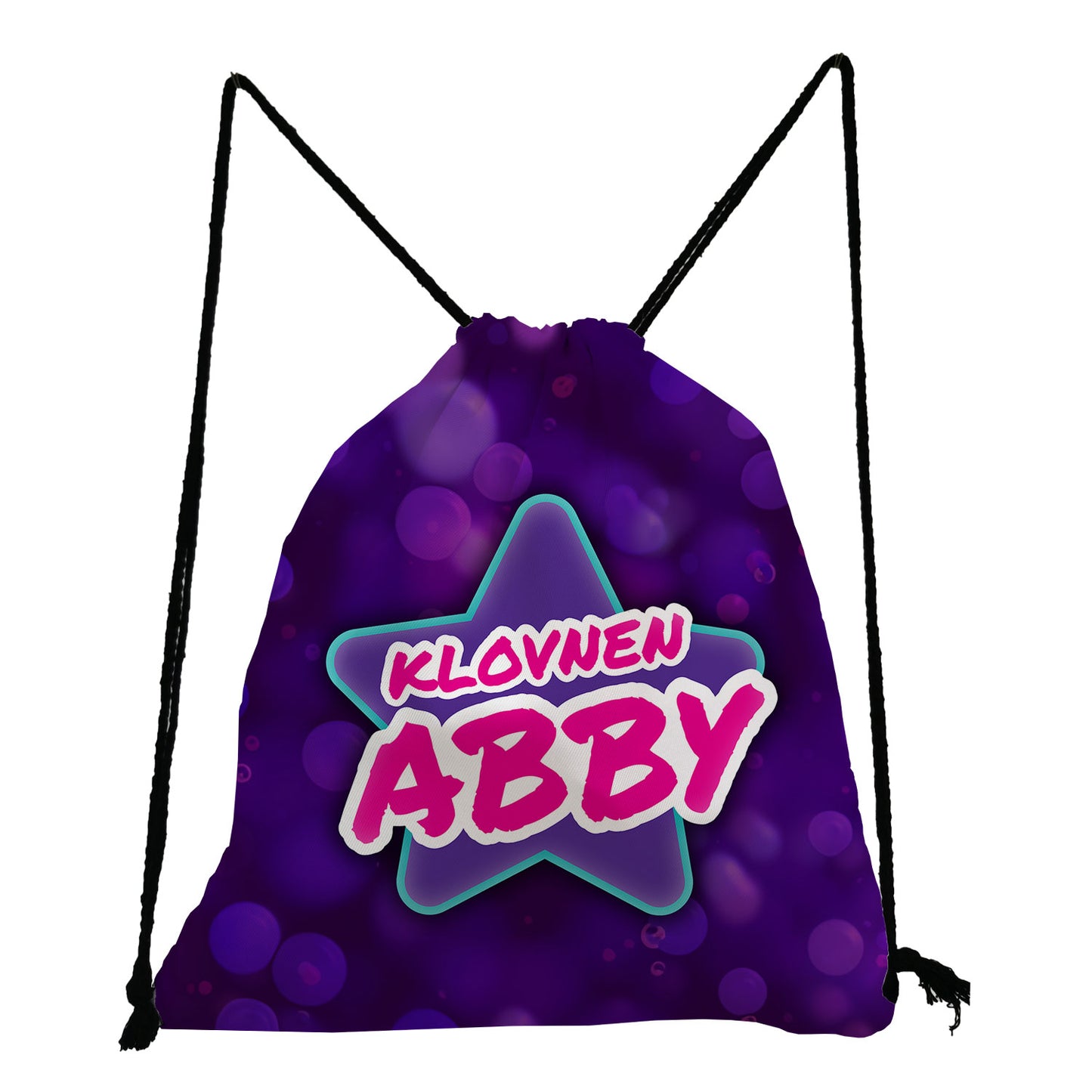 Gym bag med Signature Abby design